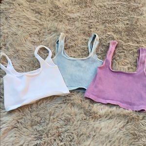 🌺free people happiness run square neck crop